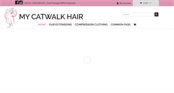 Desktop Screenshot of mycatwalkhair.com